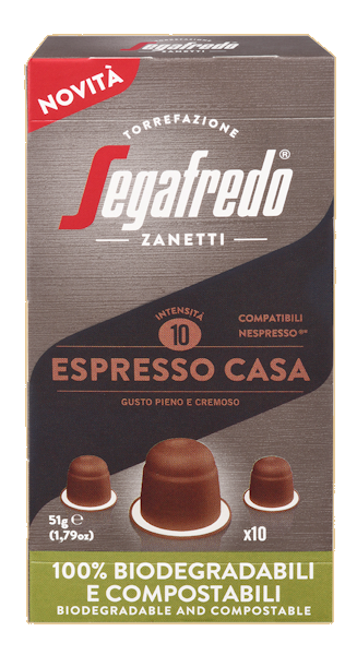 Segafredo Espresso Casa 100% Compostable capsule