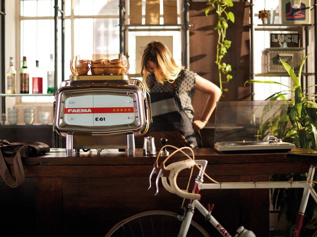 Faema E61 Koffiemachine ©FAEMA.